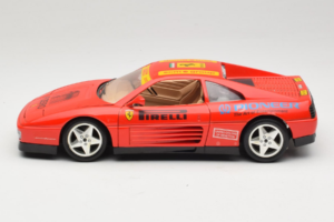 Ferrari 348tb Pirelli Červený Bburago 1:18 3039-P2 Kov – obrázok 4 z 8