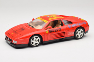 Ferrari 348tb Pirelli Červený Bburago 1:18 3039-P2 Kov