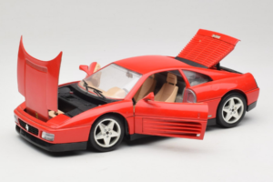 Ferrari 348tb Červený Bburago 1:18 3039-R1 Kov – obrázok 2 z 8