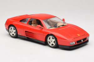 Ferrari 348tb Červený Bburago 1:18 3039-R1 Kov – obrázok 6 z 8