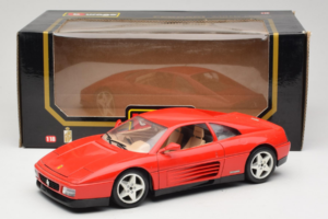 Ferrari 348tb Červený Bburago 1:18 3039-R1 Kov – obrázok 8 z 8