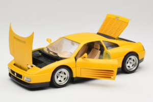Ferrari 348 TB Žltý Replacement Box Bburago 1:18 3039-R2 Kov – obrázok 2 z 8