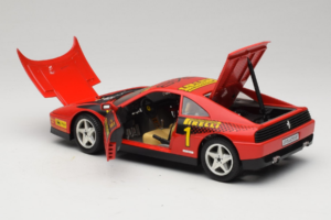 Ferrari 348 ts Evoluzione #1 Červený Mira 1:18 6112 Kov – obrázok 5 z 8