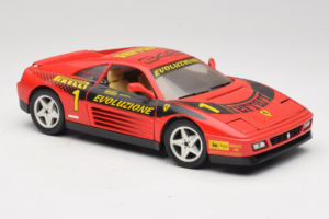 Ferrari 348 ts Evoluzione #1 Červený Mira 1:18 6112 Kov – obrázok 6 z 8
