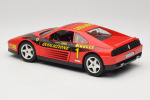Ferrari 348 ts Evoluzione #1 Červený Mira 1:18 6112 Kov – obrázok 7 z 8