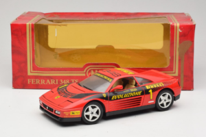Ferrari 348 ts Evoluzione #1 Červený Mira 1:18 6112 Kov – obrázok 8 z 8