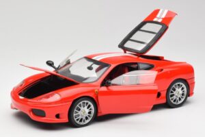 Ferrari 360 Challenge Stradale Červený Hot Wheels 1:18 C0407 Kov – obrázok 2 z 8