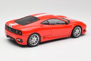 Ferrari 360 Challenge Stradale Červený Hot Wheels 1:18 C0407 Kov – obrázok 3 z 8