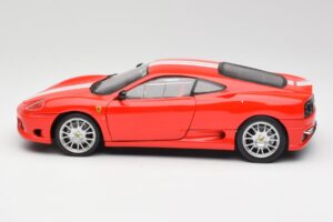 Ferrari 360 Challenge Stradale Červený Hot Wheels 1:18 C0407 Kov – obrázok 4 z 8