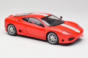 Ferrari 360 Challenge Stradale Červený Hot Wheels 1:18 C0407 Kov – obrázok 6 z 8