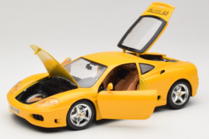 Ferrari 360 Modena 25 Jahre FMC Žltý Bburago 1:18 3358-Y1 Kov – obrázok 2 z 8