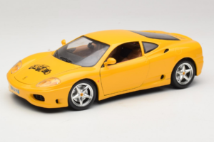 Ferrari 360 Modena 25 Jahre FMC Žltý Bburago 1:18 3358-Y1 Kov
