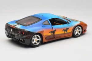 Ferrari 360 Modena Bracio Gotz Running Horses Livery Bburago 1:18 3358-B1 Kov – obrázok 3 z 8