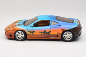 Ferrari 360 Modena Bracio Gotz Running Horses Livery Bburago 1:18 3358-B1 Kov – obrázok 4 z 8