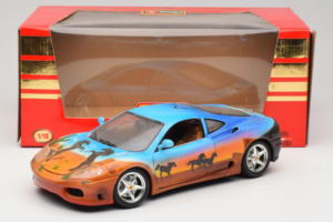 Ferrari 360 Modena Bracio Gotz Running Horses Livery Bburago 1:18 3358-B1 Kov – obrázok 8 z 8