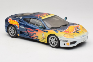 Ferrari 360 Modena Challenge #5 Hot Wheels Purple Fire Livery 1999 Bburago 1:18 29619 Kov – obrázok 6 z 8
