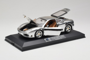 Ferrari 360 Modena Chrome Silver Limitovaná Edícia Exclusive Cars 1:18 EC004 Kov – obrázok 3 z 9