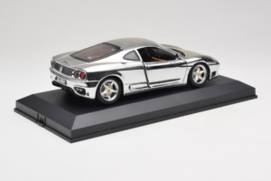 Ferrari 360 Modena Chrome Silver Limitovaná Edícia Exclusive Cars 1:18 EC004 Kov – obrázok 4 z 9