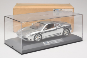 Ferrari 360 Modena Chrome Silver Limitovaná Edícia Exclusive Cars 1:18 EC004 Kov – obrázok 9 z 9