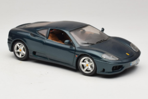 Ferrari 360 Modena Tmavo Zelený Metalíza Bburago 1:18 3358-G2 Kov – obrázok 5 z 7