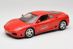 Ferrari 360 Modena Energizer Červený Bburago 1:18 3358-P3 Kov