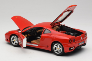Ferrari 360 Modena Energizer Červený Bburago 1:18 3358-P3 Kov – obrázok 5 z 8