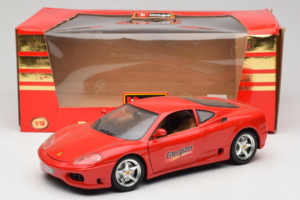 Ferrari 360 Modena Energizer Červený Bburago 1:18 3358-P3 Kov – obrázok 8 z 8