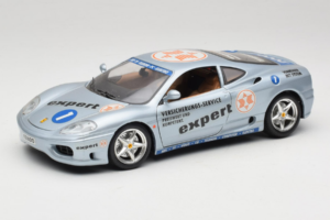 Ferrari 360 Modena Expert #1 Strieborný Bburago 1:18 3348-S1 Kov