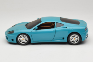 Ferrari 360 Modena Migros Limitovaná Edícia 333 ks Modrý Bburago 1:18 3358-G1 Kov – obrázok 4 z 8