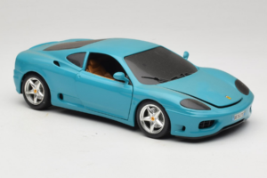 Ferrari 360 Modena Migros Limitovaná Edícia 333 ks Modrý Bburago 1:18 3358-G1 Kov – obrázok 6 z 8