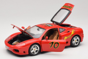 Ferrari 360 Modena #10 5 Jahre IG Bburago Červený Bburago 1:18 3358-P2 Kov – obrázok 2 z 8