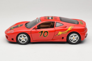Ferrari 360 Modena #10 5 Jahre IG Bburago Červený Bburago 1:18 3358-P2 Kov – obrázok 4 z 8