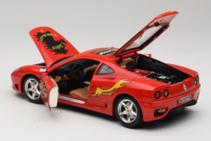 Ferrari 360 Modena #10 5 Jahre IG Bburago Červený Bburago 1:18 3358-P2 Kov – obrázok 5 z 8