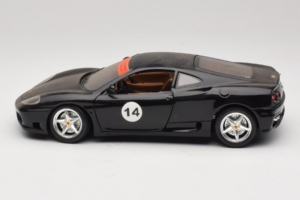 Ferrari 360 Modena #14 Čierny Limitovaná Edícia Bburago 1:18 3368-B1 Kov – obrázok 4 z 8