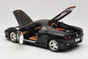 Ferrari 360 Modena #14 Čierny Limitovaná Edícia Bburago 1:18 3368-B1 Kov – obrázok 5 z 8