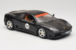 Ferrari 360 Modena #14 Čierny Limitovaná Edícia Bburago 1:18 3368-B1 Kov – obrázok 6 z 8
