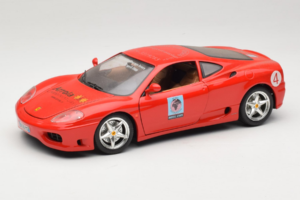 Ferrari 360 Modena Bevro International #4 Limitovaná Edícia 111 ks Červený Bburago 1:18 3358-P1 Kov