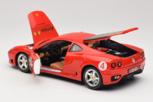 Ferrari 360 Modena Bevro International #4 Limitovaná Edícia 111 ks Červený Bburago 1:18 3358-P1 Kov – obrázok 5 z 8
