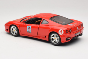 Ferrari 360 Modena Bevro International #4 Limitovaná Edícia 111 ks Červený Bburago 1:18 3358-P1 Kov – obrázok 7 z 8