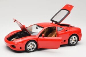 Ferrari 360 Modena Červený Bburago 1:18 3358 Kov – obrázok 2 z 8