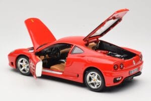 Ferrari 360 Modena Červený Bburago 1:18 3358 Kov – obrázok 5 z 8