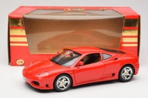 Ferrari 360 Modena Červený Bburago 1:18 3358 Kov – obrázok 8 z 8