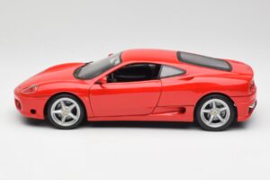 Ferrari 360 Modena Červený Hot Wheels 1:18 25736 Kov – obrázok 4 z 8