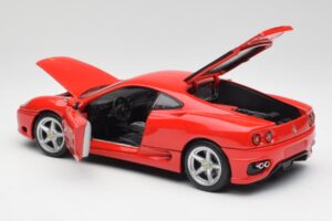 Ferrari 360 Modena Červený Hot Wheels 1:18 25736 Kov – obrázok 5 z 8
