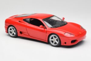 Ferrari 360 Modena Červený Hot Wheels 1:18 25736 Kov – obrázok 6 z 8