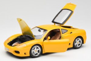 Ferrari 360 Modena Žltý Bburago 1:18 3368 Kov – obrázok 2 z 8