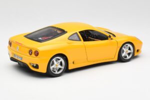 Ferrari 360 Modena Žltý Bburago 1:18 3368 Kov – obrázok 3 z 8