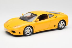 Ferrari 360 Modena Žltý Bburago 1:18 3368 Kov