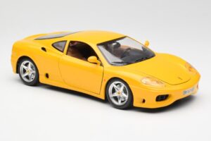 Ferrari 360 Modena Žltý Bburago 1:18 3368 Kov – obrázok 6 z 8