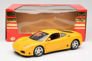 Ferrari 360 Modena Žltý Bburago 1:18 3368 Kov – obrázok 8 z 8